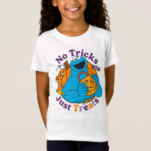 Cookie Monster   No Tricks Just Treats T-Shirt