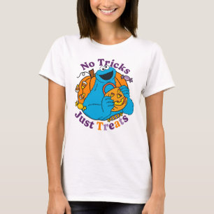 Cookie Monster No Tricks Just Treats T-Shirt