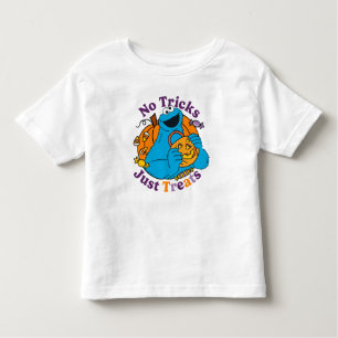 Cookie Monster No Tricks Just Treats Toddler T-shirt
