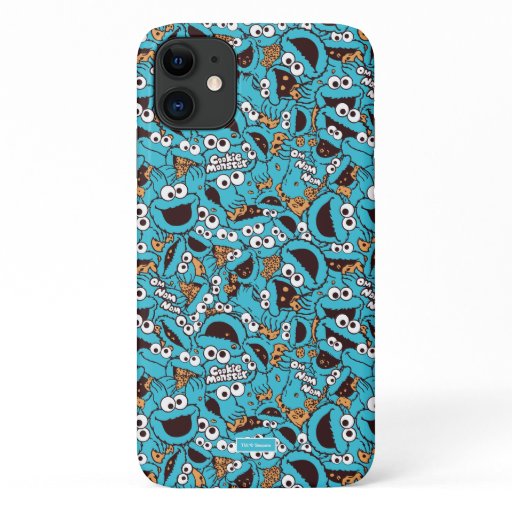 Cookie Monster | Nom Nom Nom Pattern iPhone 11 Case