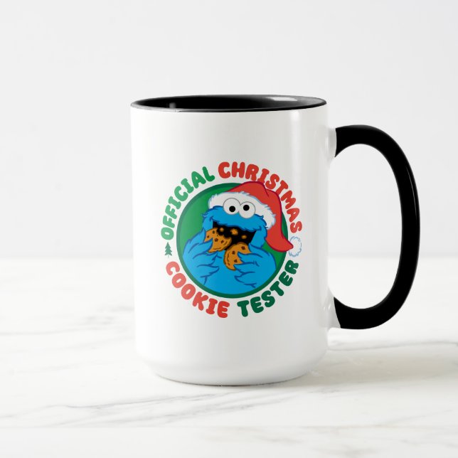 Cookie Monster | Official Christmas Cookie Tester Mug (Right)