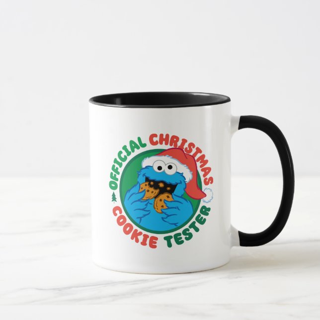 Cookie Monster | Official Christmas Cookie Tester Mug (Right)