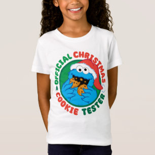 Cookie Monster Official Christmas Cookie Tester T-Shirt