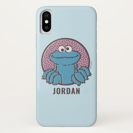 Cookie Monster | Om Nom Nom iPhone X Case