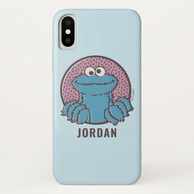 Cookie Monster | Om Nom Nom Case-Mate iPhone Case (Back)