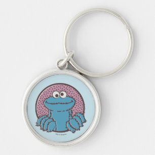 Cookie Monster   Om Nom Nom Keychain