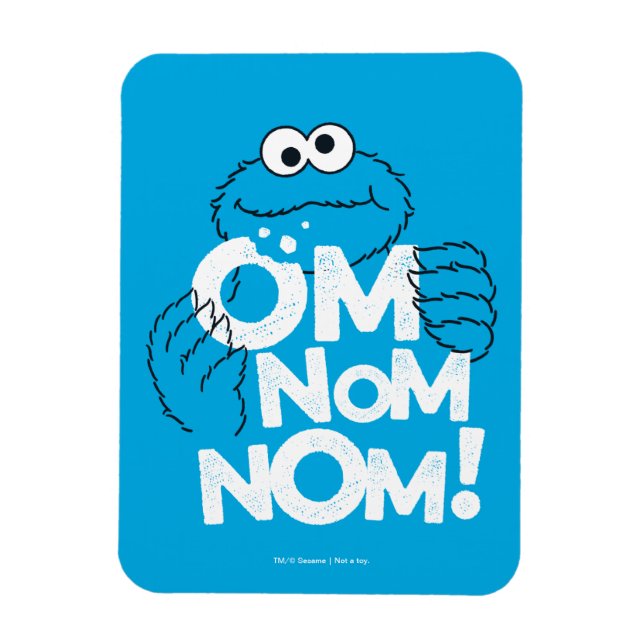 Cookie Monster | Om Nom Nom! Magnet (Vertical)