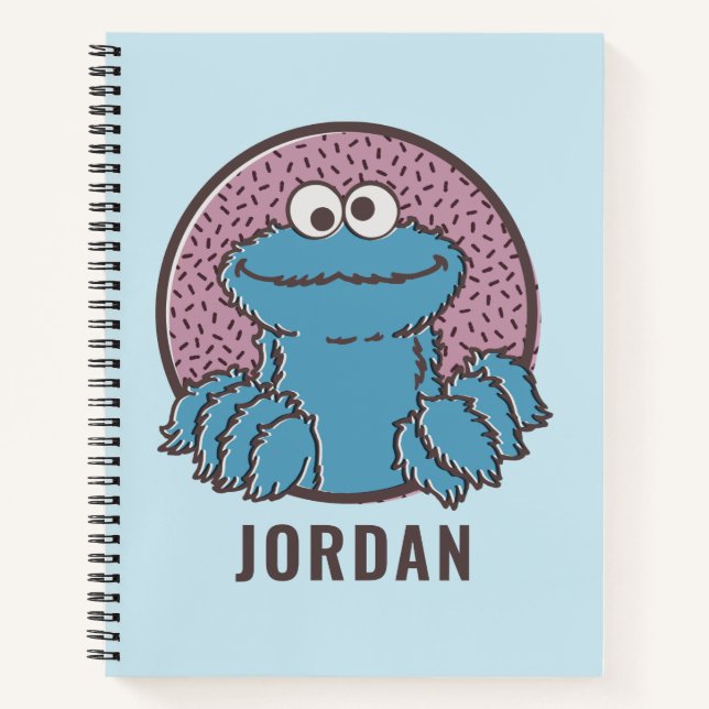 Cookie Monster | Om Nom Nom Notebook (Front)