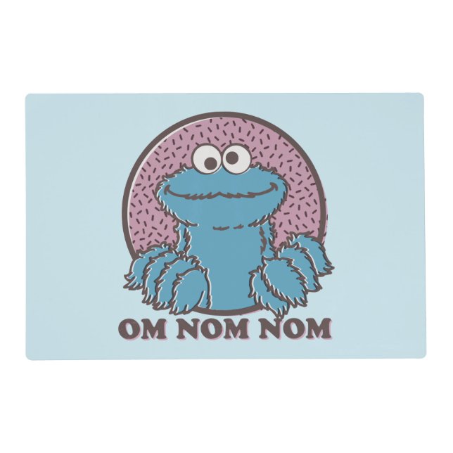 Cookie Monster | Om Nom Nom Placemat (Front)