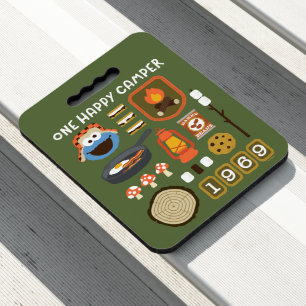 Cookie Monster One Happy Camper Seat Cushion
