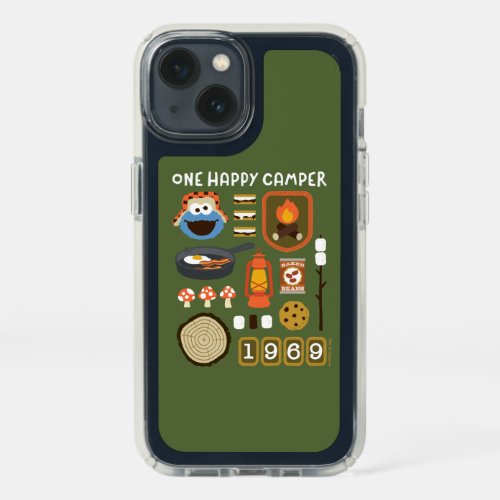 Cookie Monster  One Happy Camper Speck iPhone 13 Case