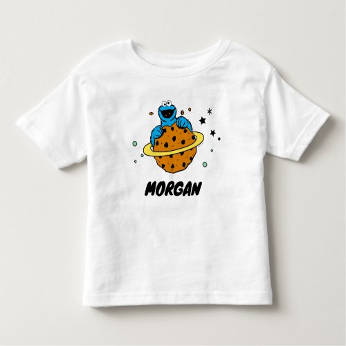 Cookie Monster  Out of This World  Add Your Name Toddler T_shirt