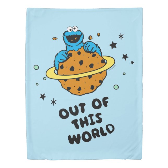 Cookie Monster | Out of This World Duvet Cover (Front)