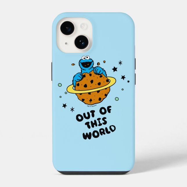 Cookie Monster | Out of This World Iphone Case (Back)
