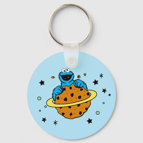 Cookie Monster  Out of This World Keychain