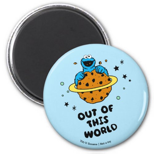 Cookie Monster  Out of This World Magnet