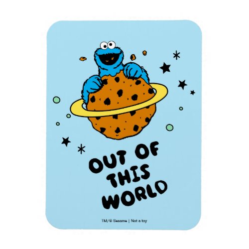 Cookie Monster  Out of This World Magnet