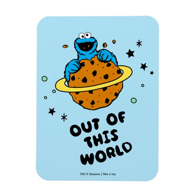Cookie Monster | Out of This World Magnet (Vertical)