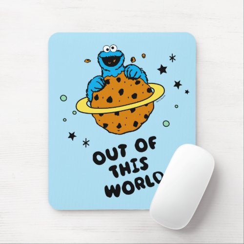 Cookie Monster  Out of This World Mouse Pad