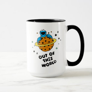 Cookie Monster Out of This World Mug