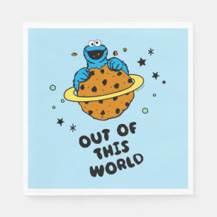 Cookie Monster Out of This World Napkins