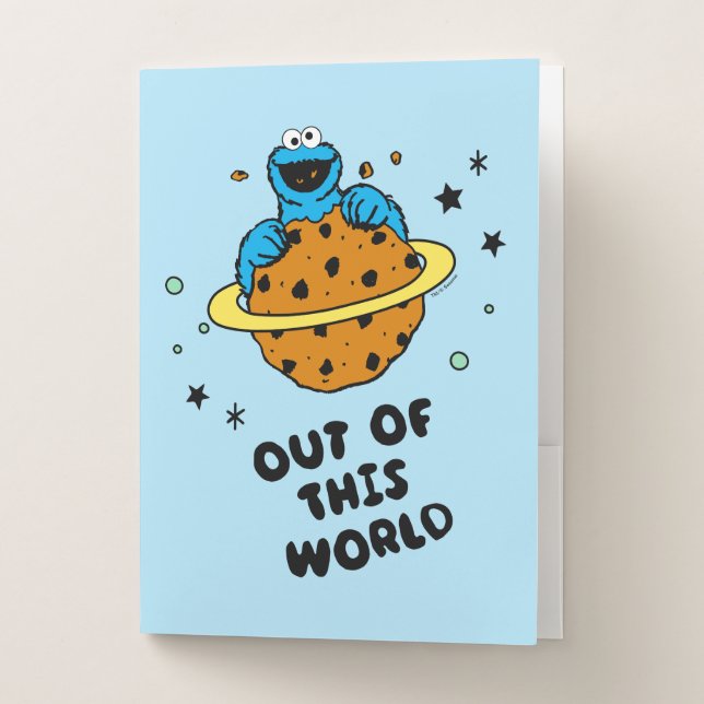 Cookie Monster | Out of This World Pocket Folder (Front)