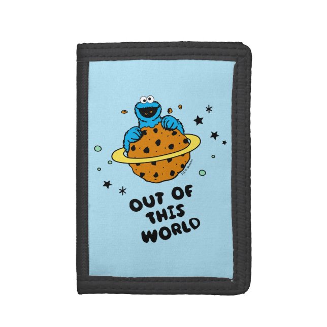 Cookie Monster | Out of This World Trifold Wallet (Front Vertical)