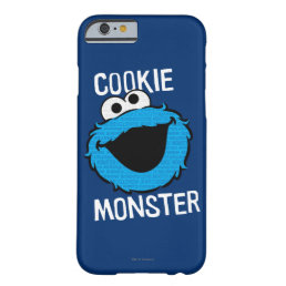 Cookie Monster Pattern Face Barely There iPhone 6 Case