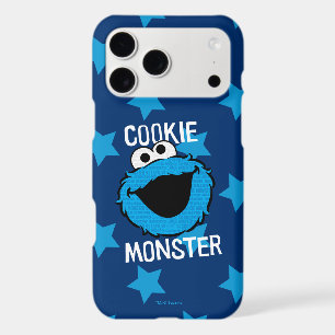 Cookie Monster Pattern Face iPhone 17 Pro Max Case
