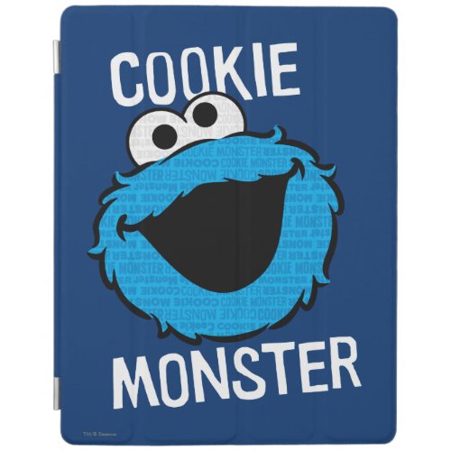 Cookie Monster Pattern Face iPad Smart Cover