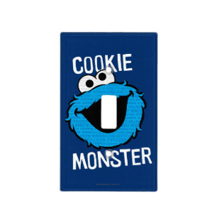 Cookie Monster Pattern Face Light Switch Cover