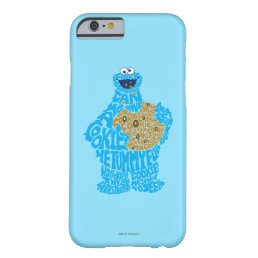 Cookie Monster Pattern Fill Barely There iPhone 6 Case