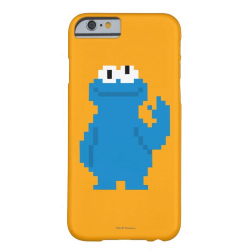 Cookie Monster Pixel Art Barely There iPhone 6 Case
