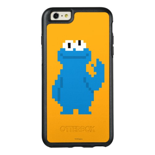 Cookie Monster Pixel Art OtterBox iPhone 66s Plus Case