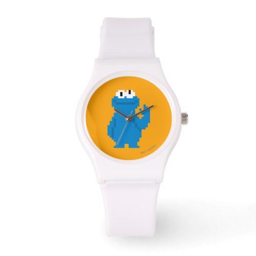 Cookie Monster Pixel Art Watch