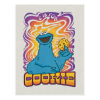 Cookie Monster | Psychedelic Postcard
