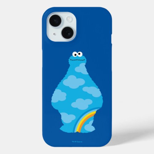 Cookie Monster Rainbows iPhone 15 Case