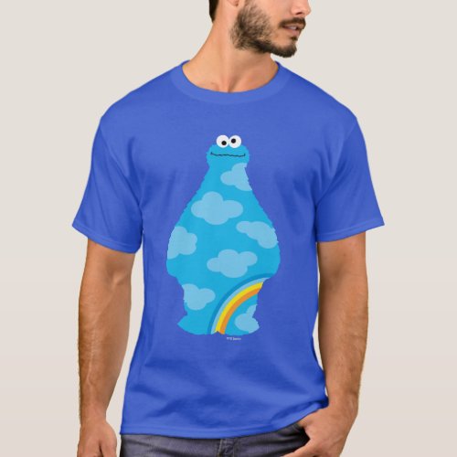 Cookie Monster Rainbows T_Shirt