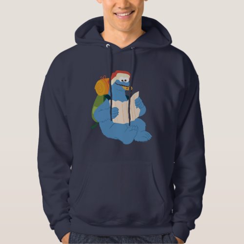 Cookie Monster Reading A Map Hoodie