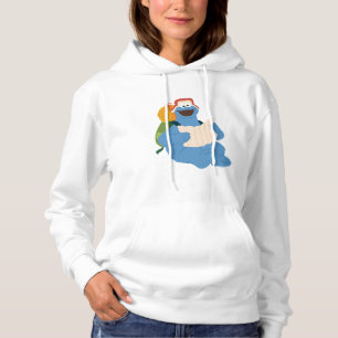 Cookie Monster Reading A Map Hoodie