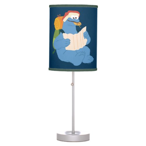 Cookie Monster Reading A Map Table Lamp