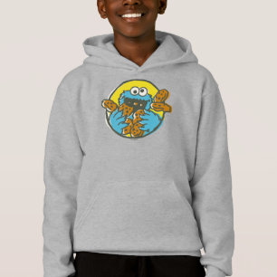 Cookie Monster Retro Hoodie