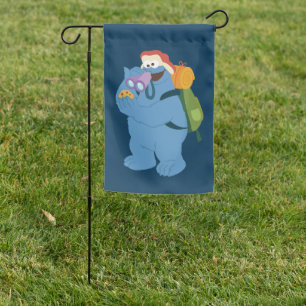Cookie Monster Searching for Cookies Garden Flag