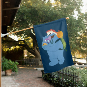Cookie Monster Searching for Cookies House Flag