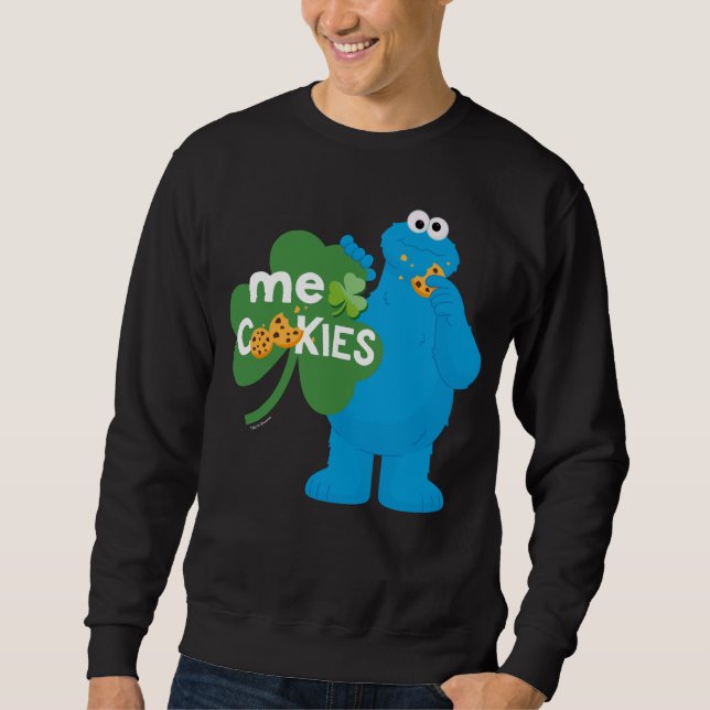 Cookie Monster | Shamrock Love Sweatshirt (Front)
