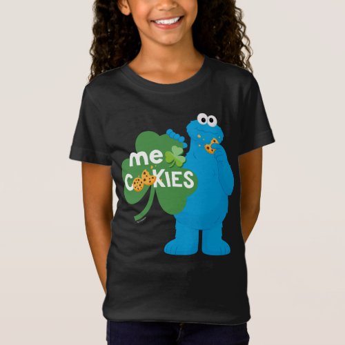 Cookie Monster  Shamrock Love T_Shirt