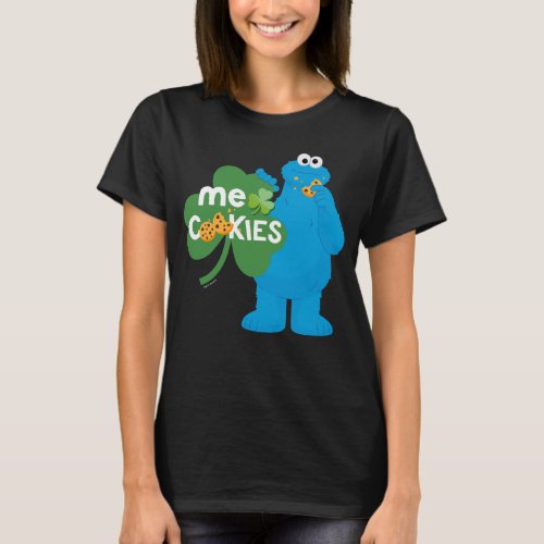 Cookie Monster  Shamrock Love T_Shirt