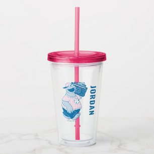 Cookie Monster Sorry But Me Gotta Acrylic Tumbler