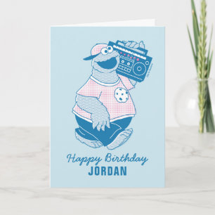 Cookie Monster   Sorry But Me Gotta Card