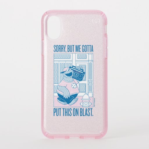 Cookie Monster | Sorry But Me Gotta Speck iPhone X Case